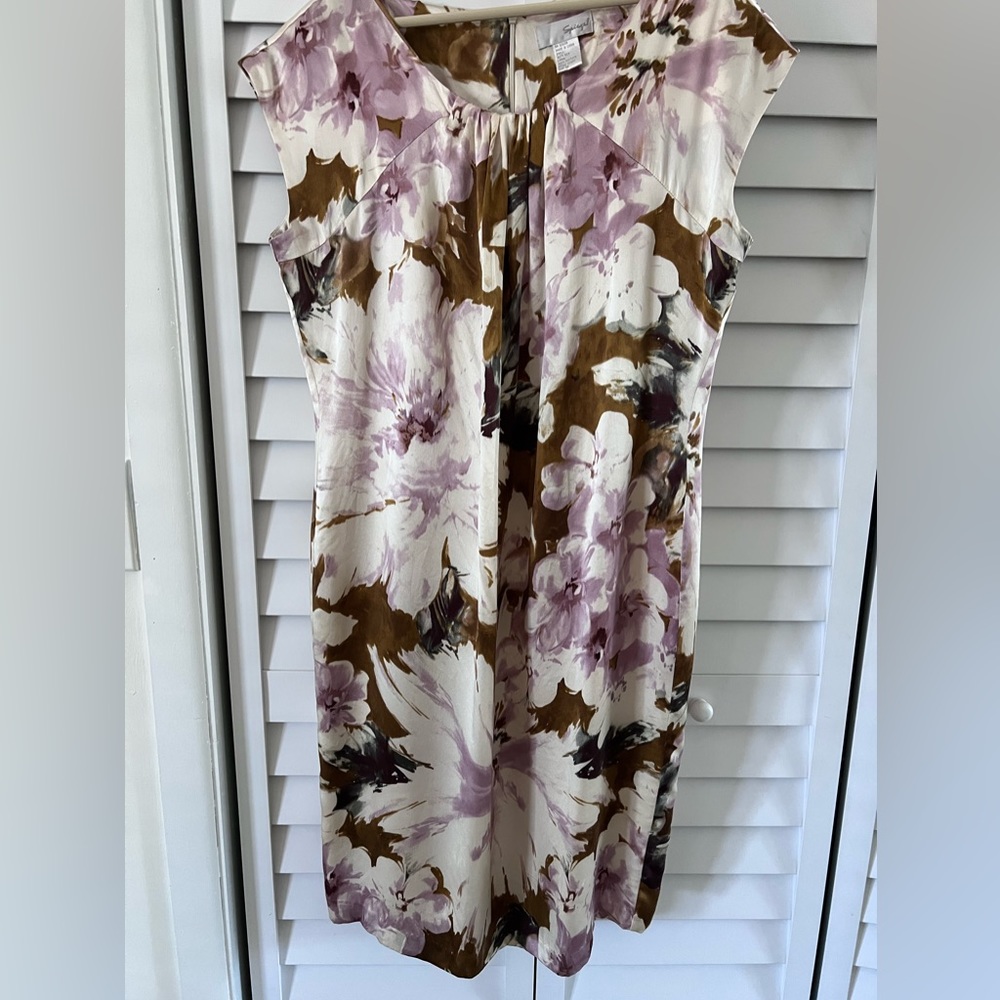 Vintage Spiegel 100% Silk Dress Size 14